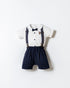 U.S. Polo Assn. White Baby Boy White Two Pieces Set SKU: USB2921_White Image 01