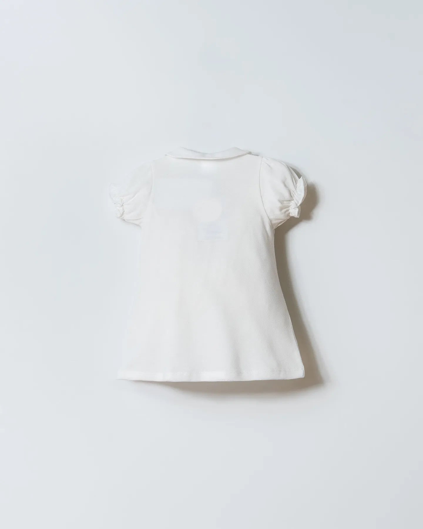 U.S. Polo Assn. White Baby Girl White Dress SKU: USB3027_White Image 05
