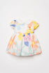 U.S. Polo Assn. Multicolor Baby Girl Multicolor Dress SKU: USB3036_Multicolor Image 01