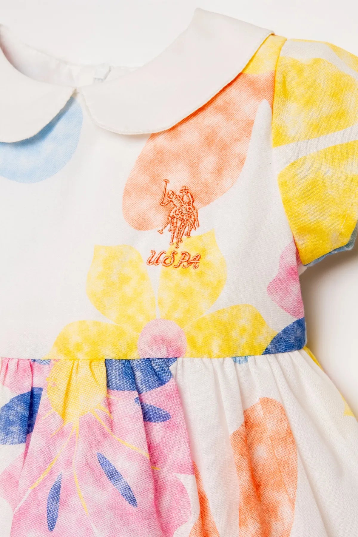 U.S. Polo Assn. Multicolor Baby Girl Multicolor Dress SKU: USB3036_Multicolor Image 03