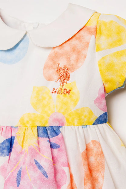 U.S. Polo Assn. Multicolor Baby Girl Multicolor Dress SKU: USB3036_Multicolor Image 03