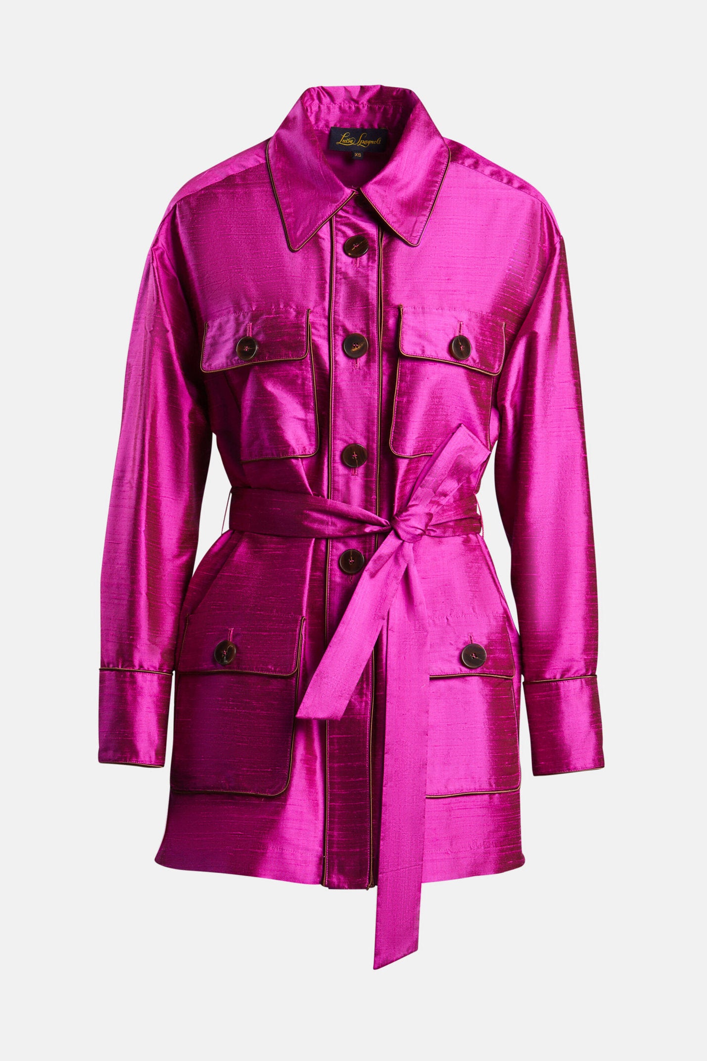 Luisa Spagnoli_Vaniglina - Shantung Silk Jacket - Fashion Show_VANIGLINA_1840_05