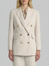 Luisa Spagnoli Burro Women Varadero - Double-Breasted Jacket SKU: VARADERO_1173 Image 00