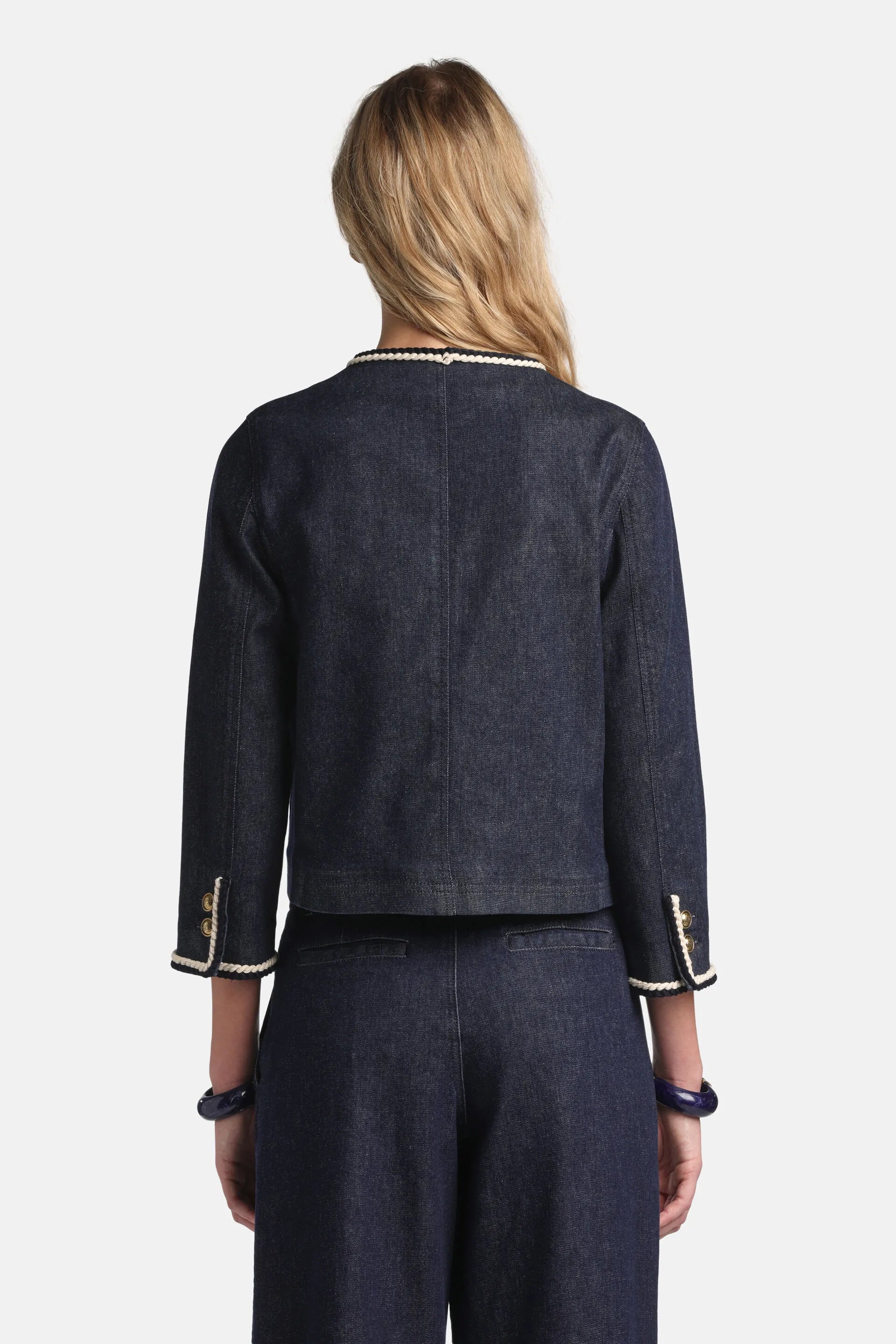 Luisa Spagnoli_Blue_Vario - Bon-Ton Denim Jacket_VARIO_1255_02