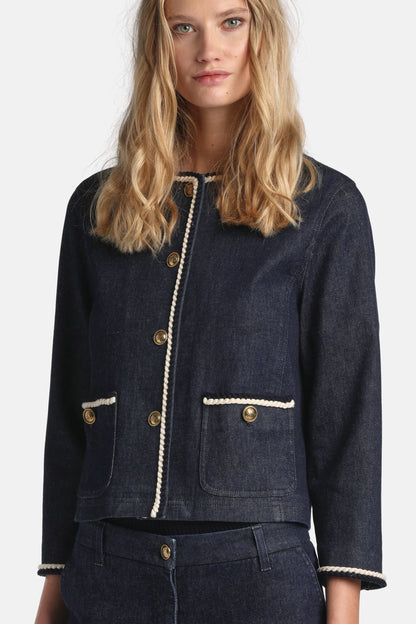 Luisa Spagnoli_Blue_Vario - Bon-Ton Denim Jacket_VARIO_1255_03
