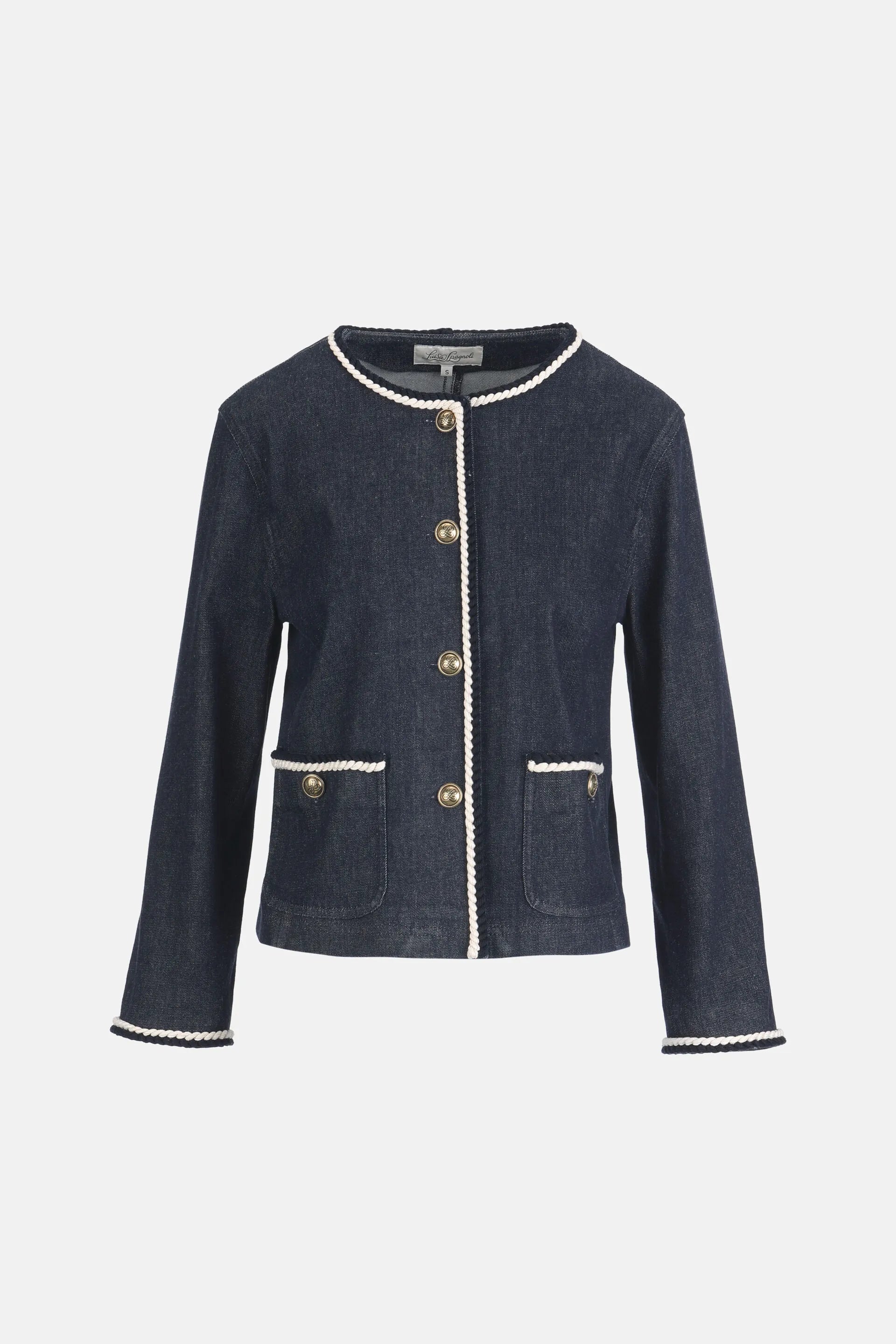 Luisa Spagnoli_Blue_Vario - Bon-Ton Denim Jacket_VARIO_1255_05