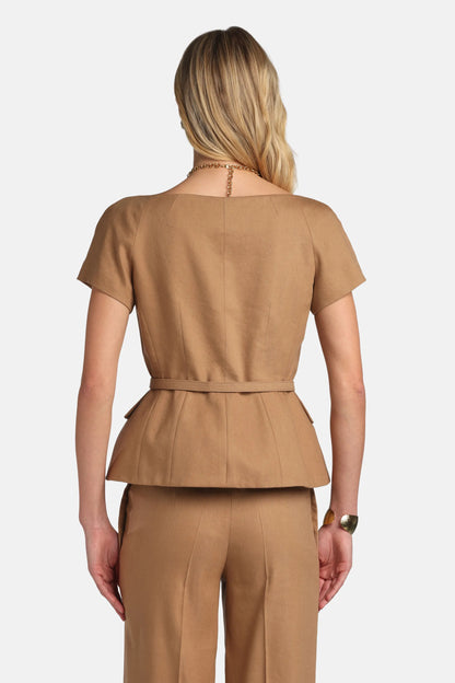 Luisa Spagnoli Coloniale Women Varoma - Unstructured Blazer SKU: VAROMA_2317 Image 02
