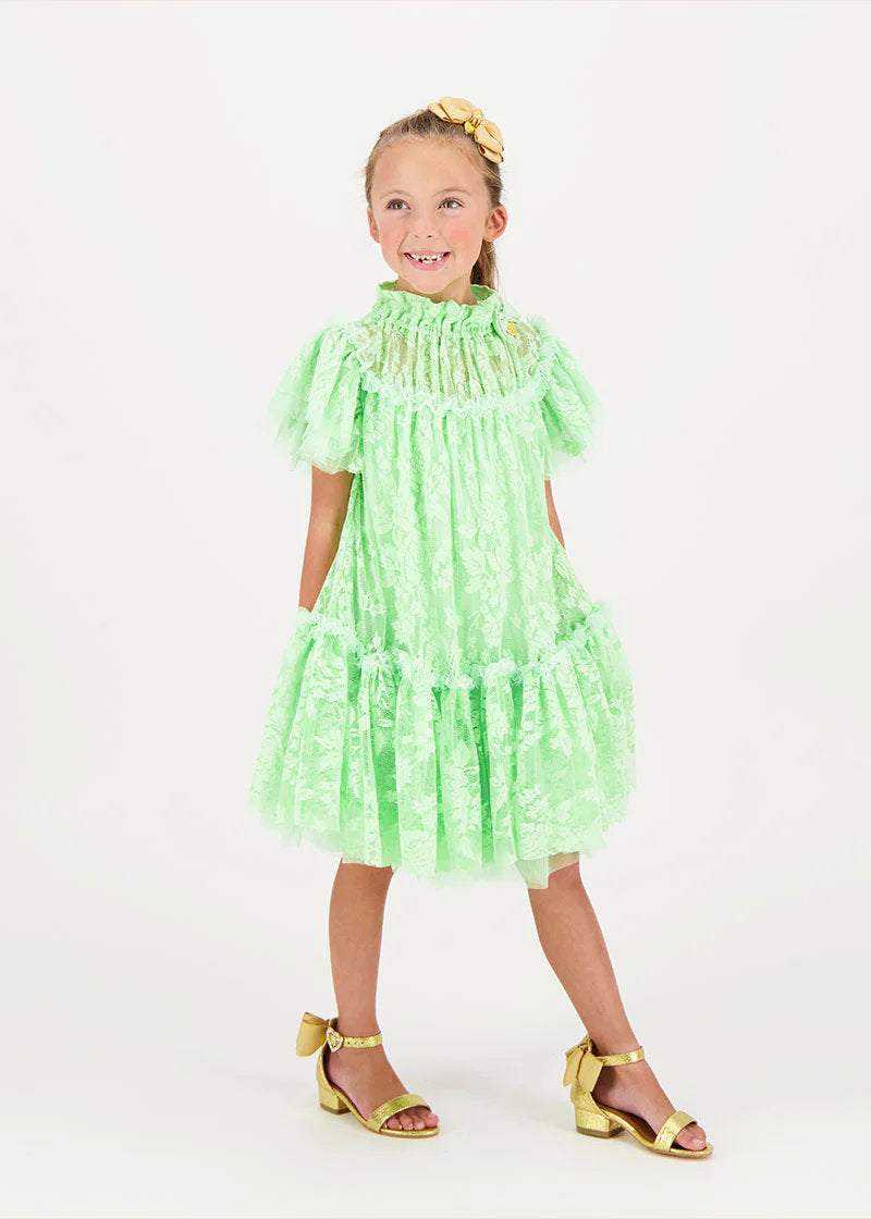 Vida Lace Dress Green_VIDA_Green_02