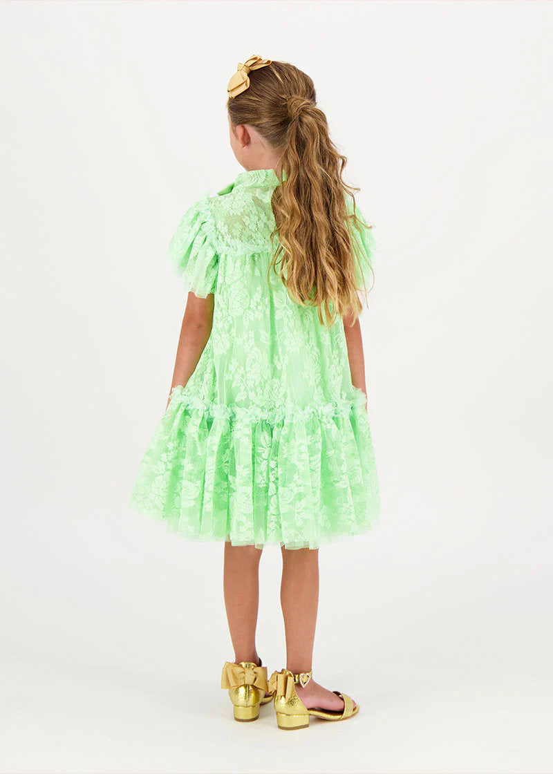 Vida Lace Dress Green_VIDA_Green_04