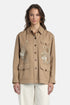 Luisa Spagnoli Beige Women Vigilessa - Embroidered Safari Jacket SKU: VIGILESSA_1111 Image 01