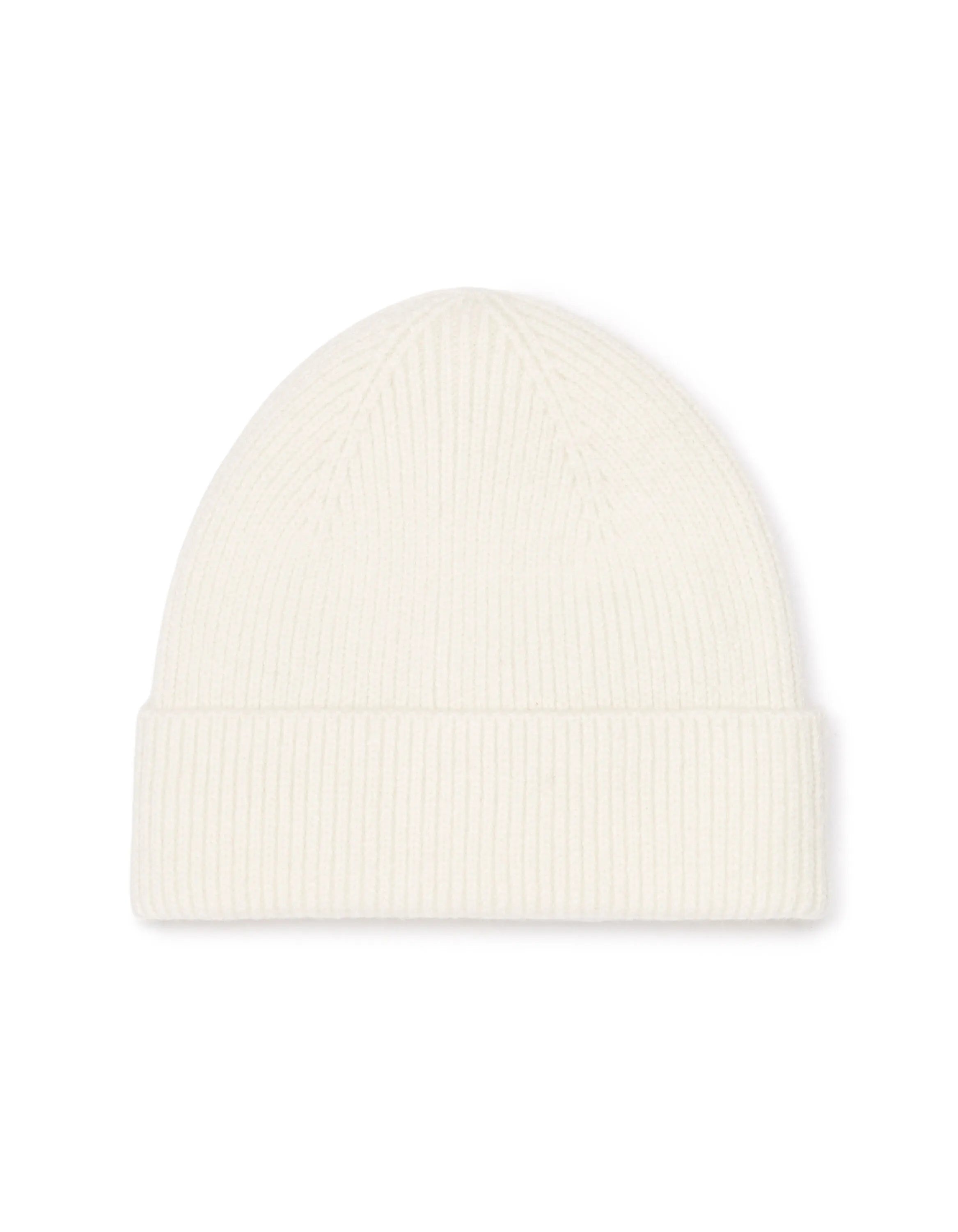 Celio_Ecru_Plain Knit Hat_VIRIBEAN_ECRU_01