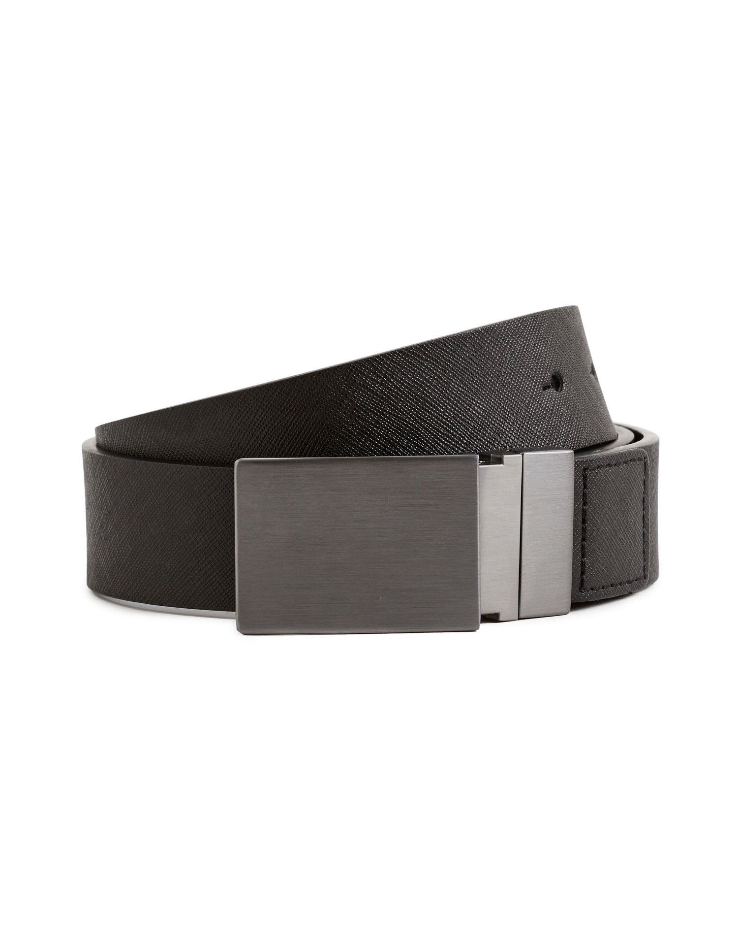 100% Leather Belt - Black_01