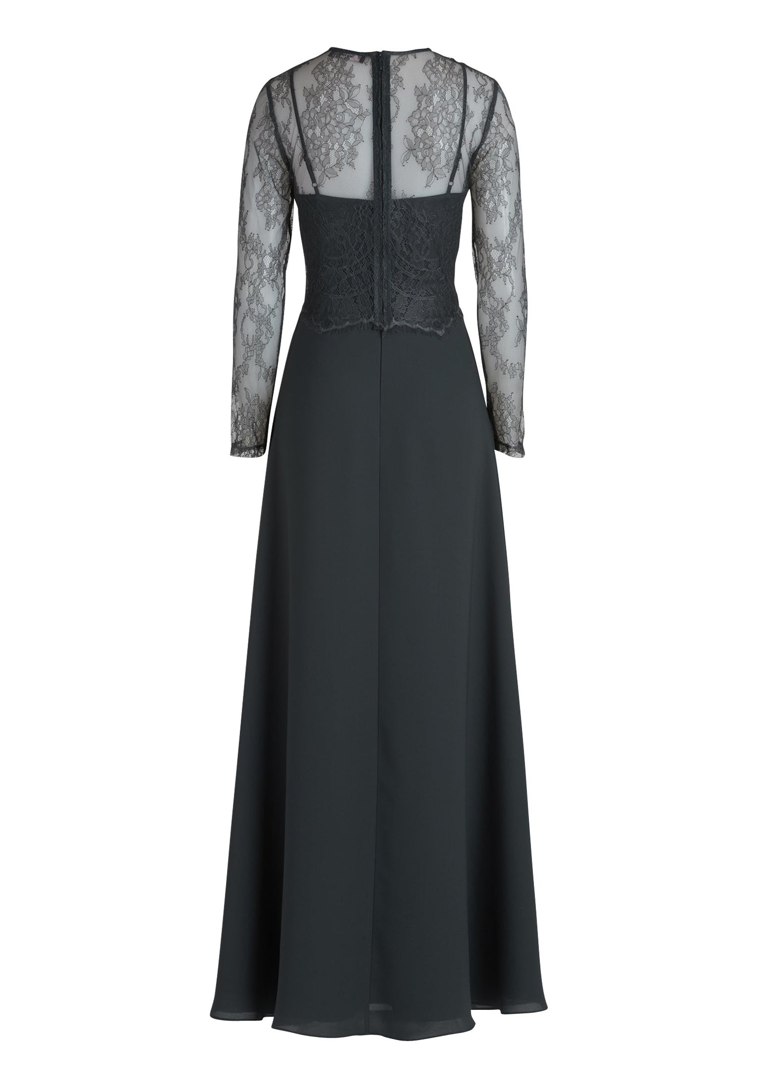 Dark Blue Dress Long 1/1 Sleeve Vera Mont