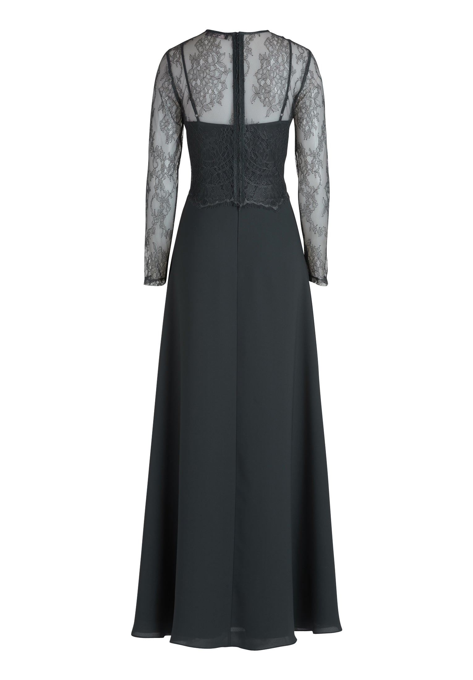 Dark Blue Dress Long 1/1 Sleeve Vera Mont