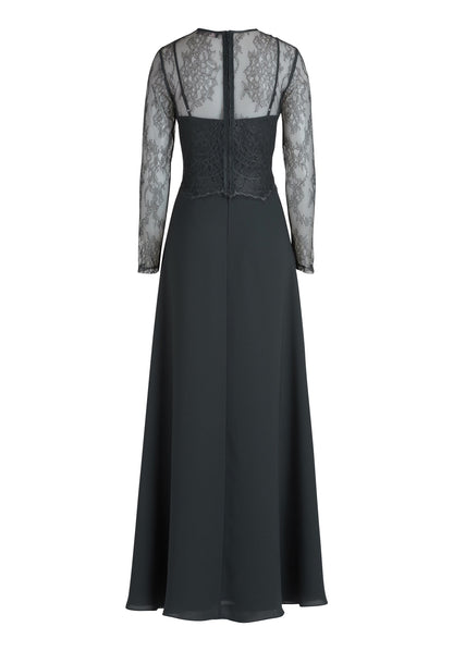 Dark Blue Dress Long 1/1 Sleeve Vera Mont