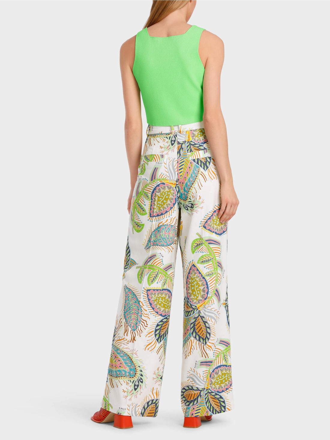 Wichita Model Printed Pleated Pants_Wc 81.50 W72_100_02