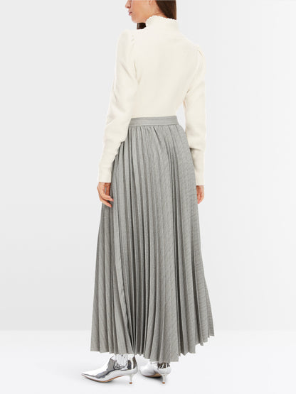 Maxi Skirt with Pleats and Glitter_XC 71.25 W49_182_02