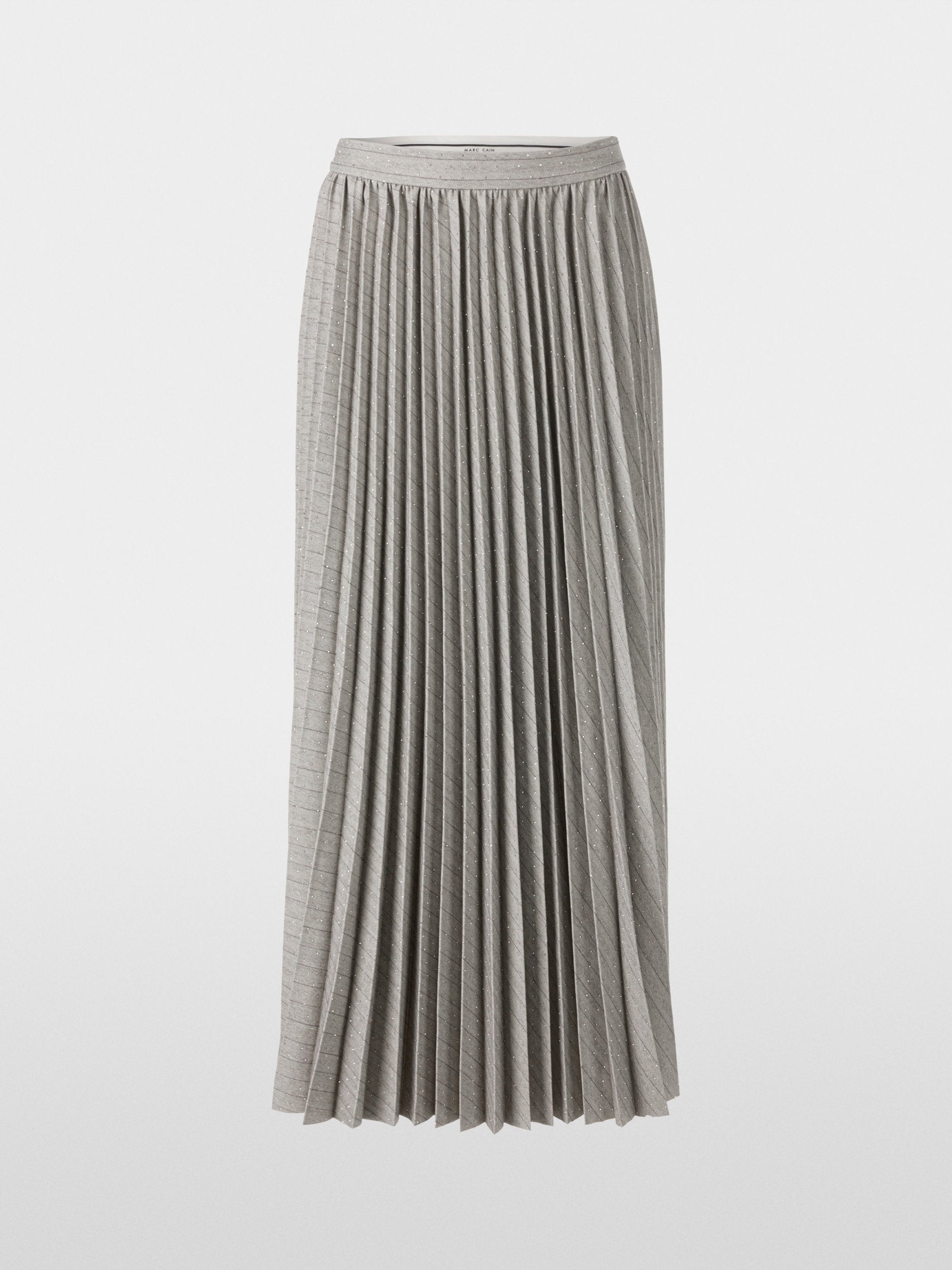 Maxi Skirt with Pleats and Glitter_XC 71.25 W49_182_05