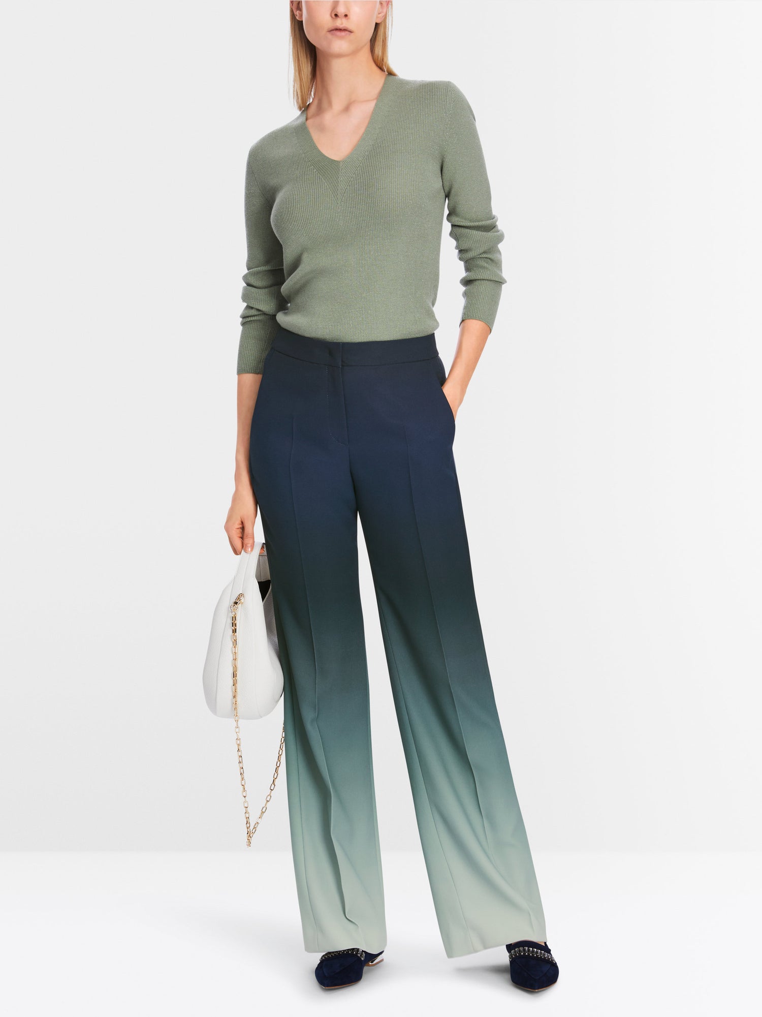 Faid Trousers With Colour Gradient_01