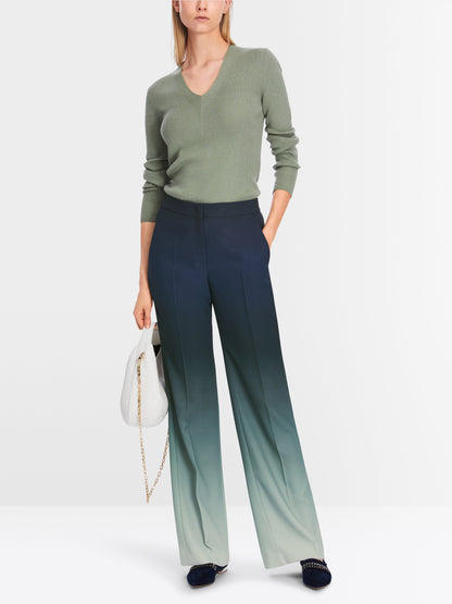 Faid Trousers With Colour Gradient_01