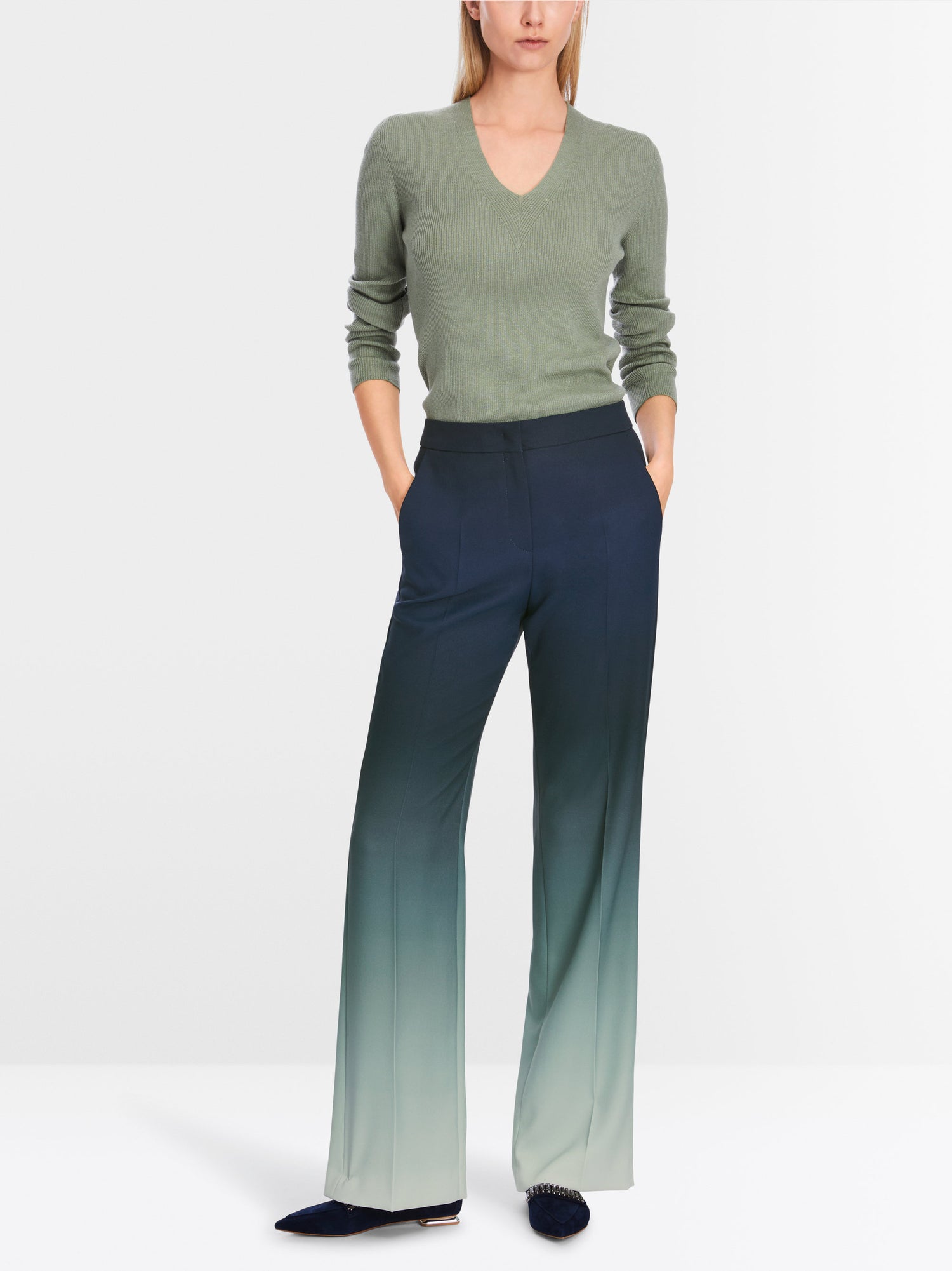 Faid Trousers With Colour Gradient_05