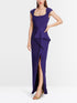 Floor-Length Dress With Cup Sleeves_XG 21.04 W02_748_01