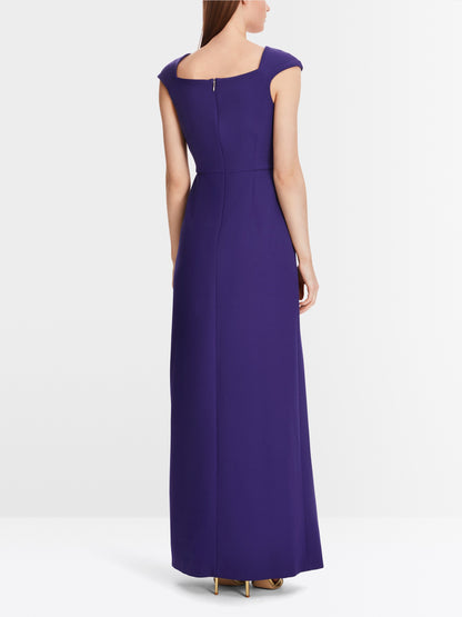 Floor-Length Dress With Cup Sleeves_XG 21.04 W02_748_02