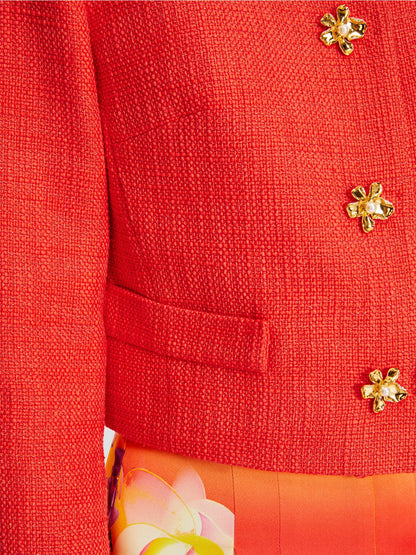 Short Jacket With Decorative Buttons_XG 31.01 W08_223_03