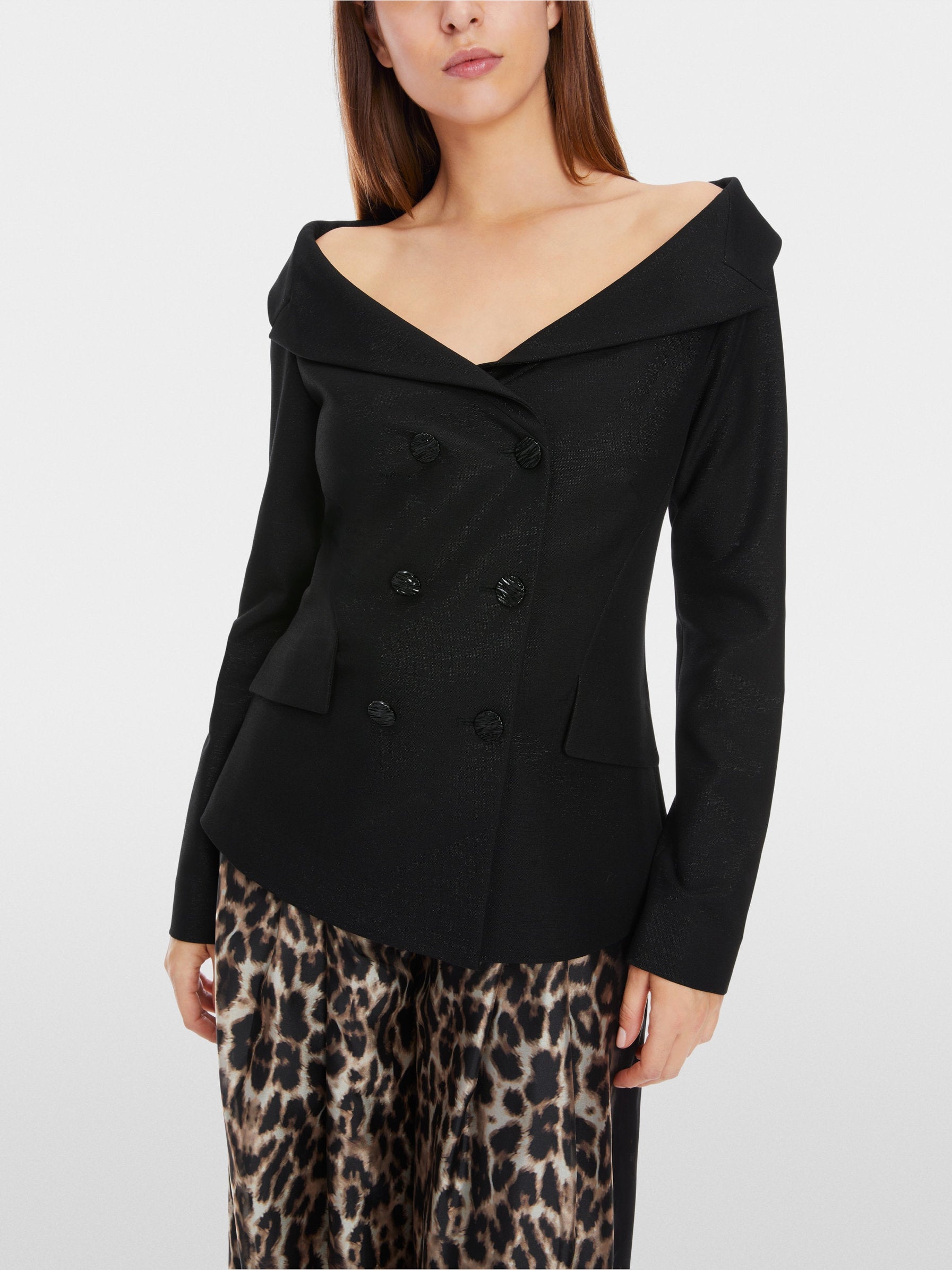 Subtly Shimmering Off-Shoulder Blazer_XG 34.13 W20_900_06