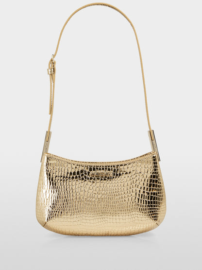 Golden Croco Look Shoulder Bag_XG TI.01 Z01_415_01