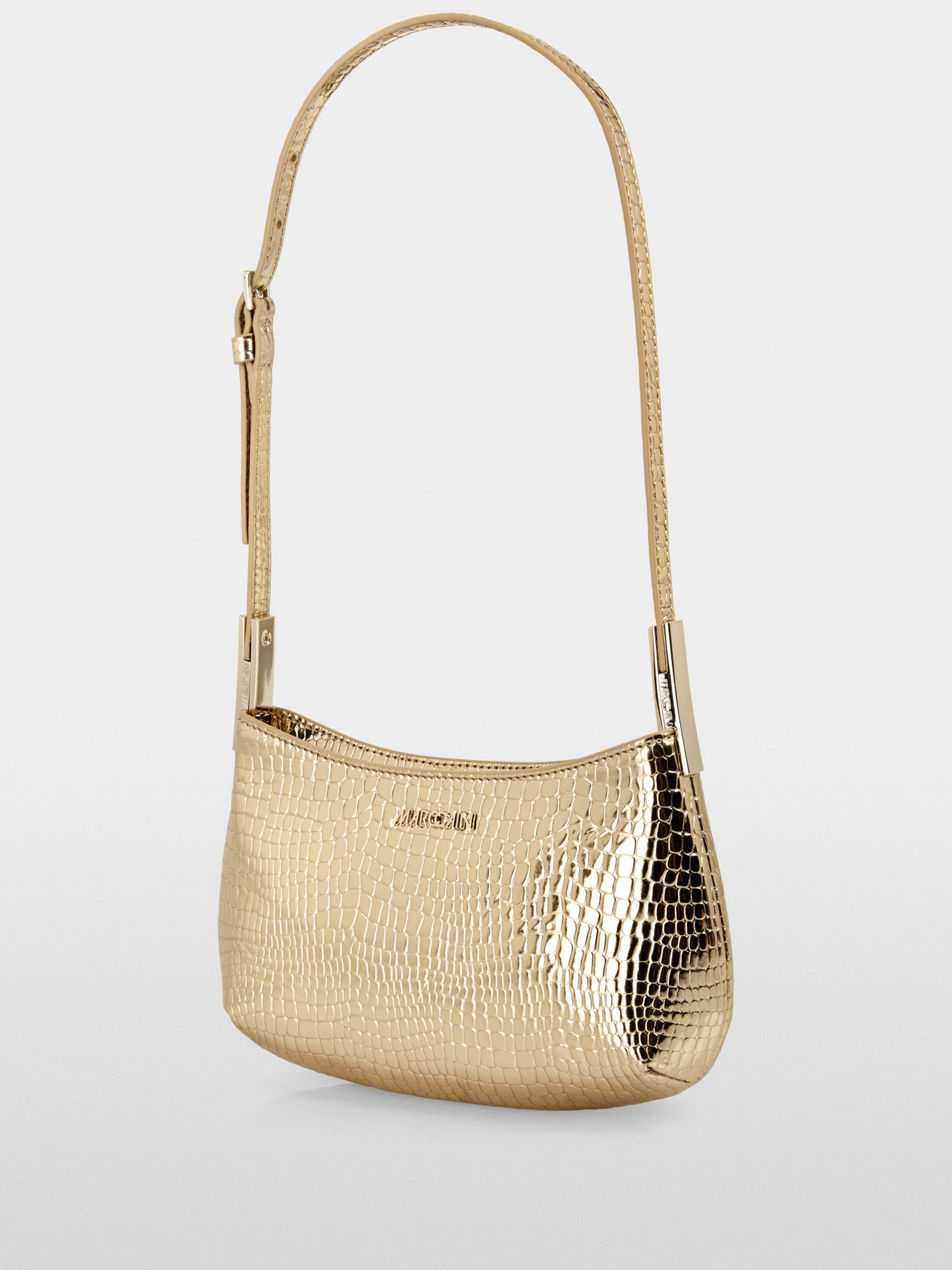 Golden Croco Look Shoulder Bag_XG TI.01 Z01_415_03