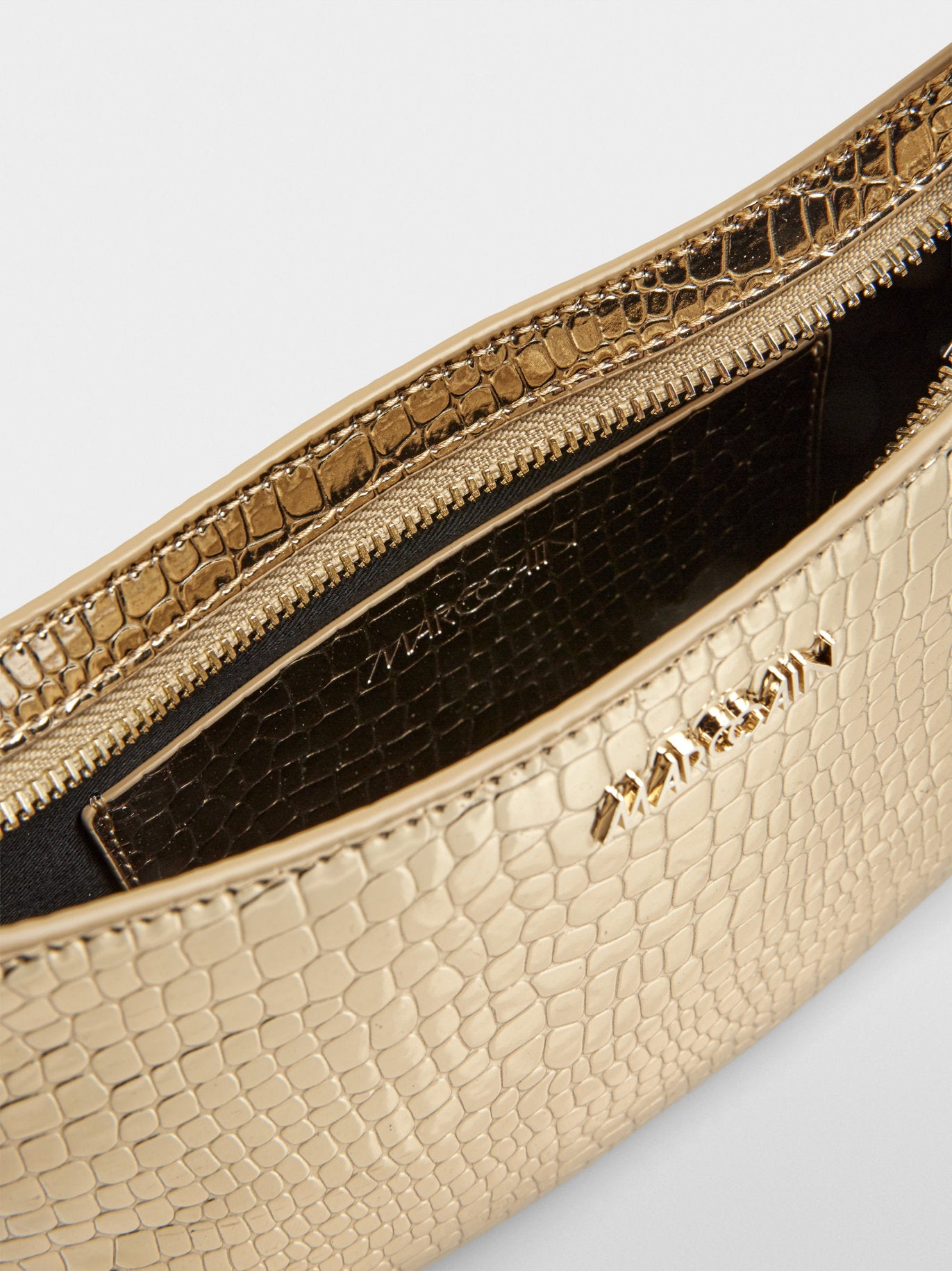 Golden Croco Look Shoulder Bag_XG TI.01 Z01_415_04