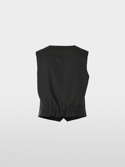 Close-Fitting V-Neck Vest_08