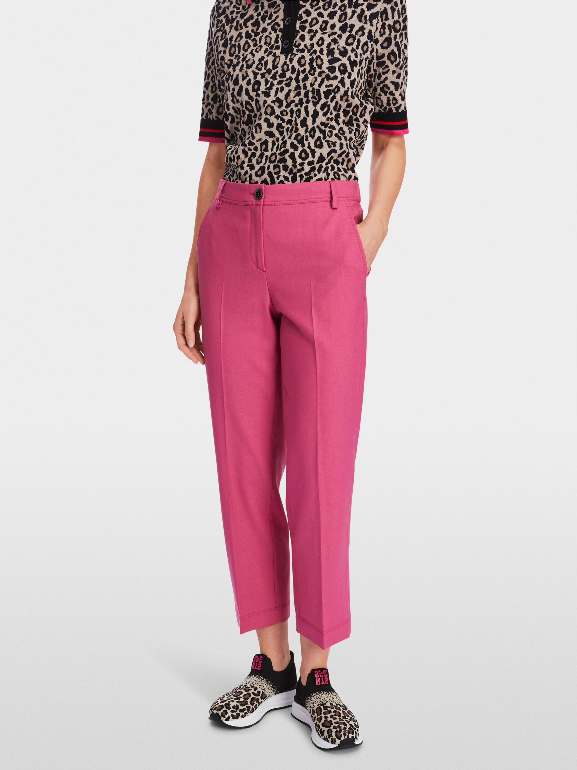 Fendou Trousers with Cropped Leg_XS 81.16 W46_244_05