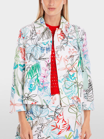 Marc Cain_Jacket with Arty Leaf Motif_YC 31.19 W65_504_01
