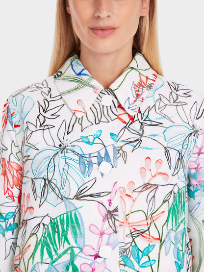 Marc Cain_Jacket with Arty Leaf Motif_YC 31.19 W65_504_04