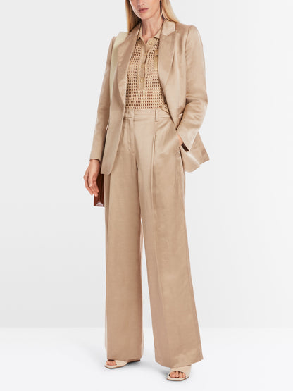 Marc Cain_Slim-Fit Blazer in Satin_YC 34.38 W41_608_02