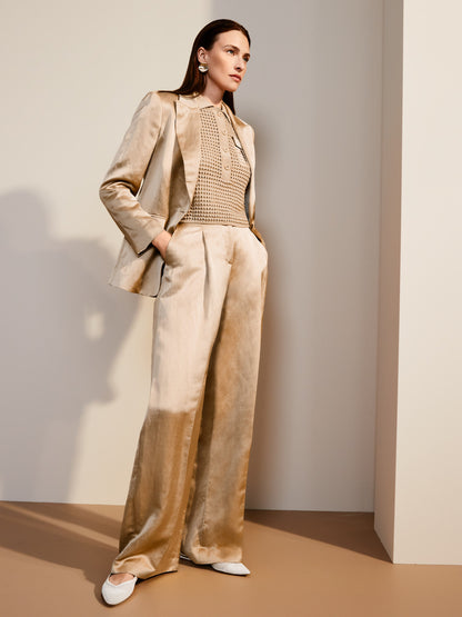 Marc Cain_Slim-Fit Blazer in Satin_YC 34.38 W41_608_07