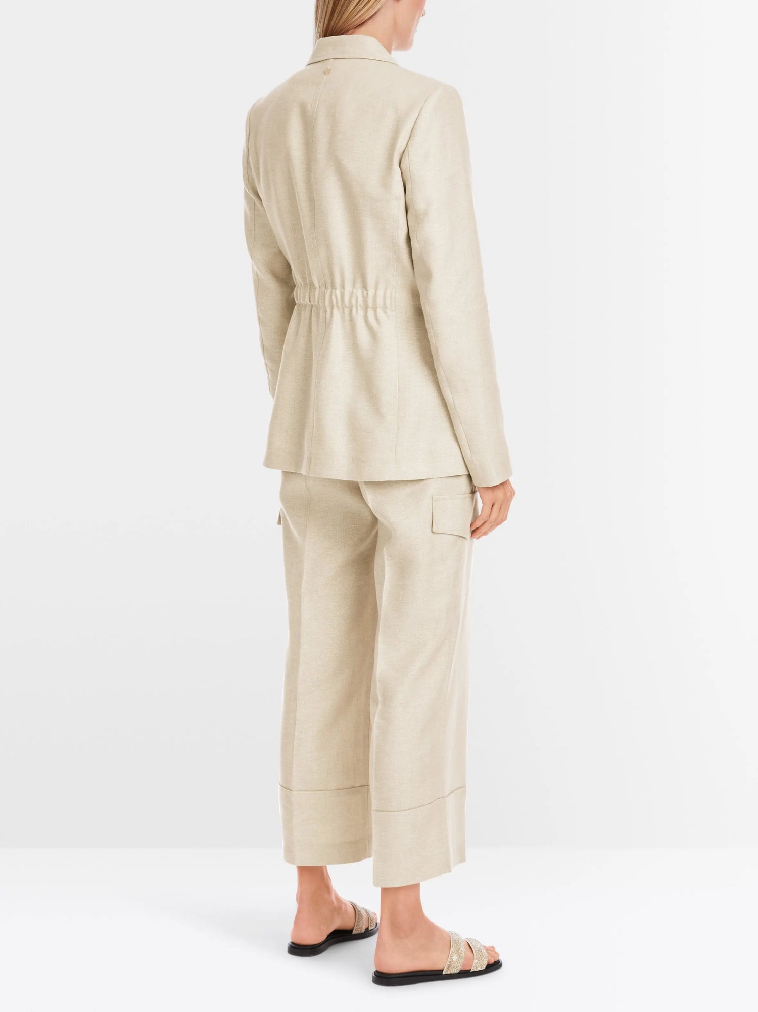 Marc Cain_Slim-Fit Blazer in Utility Style_YC 34.39 W42_607_03