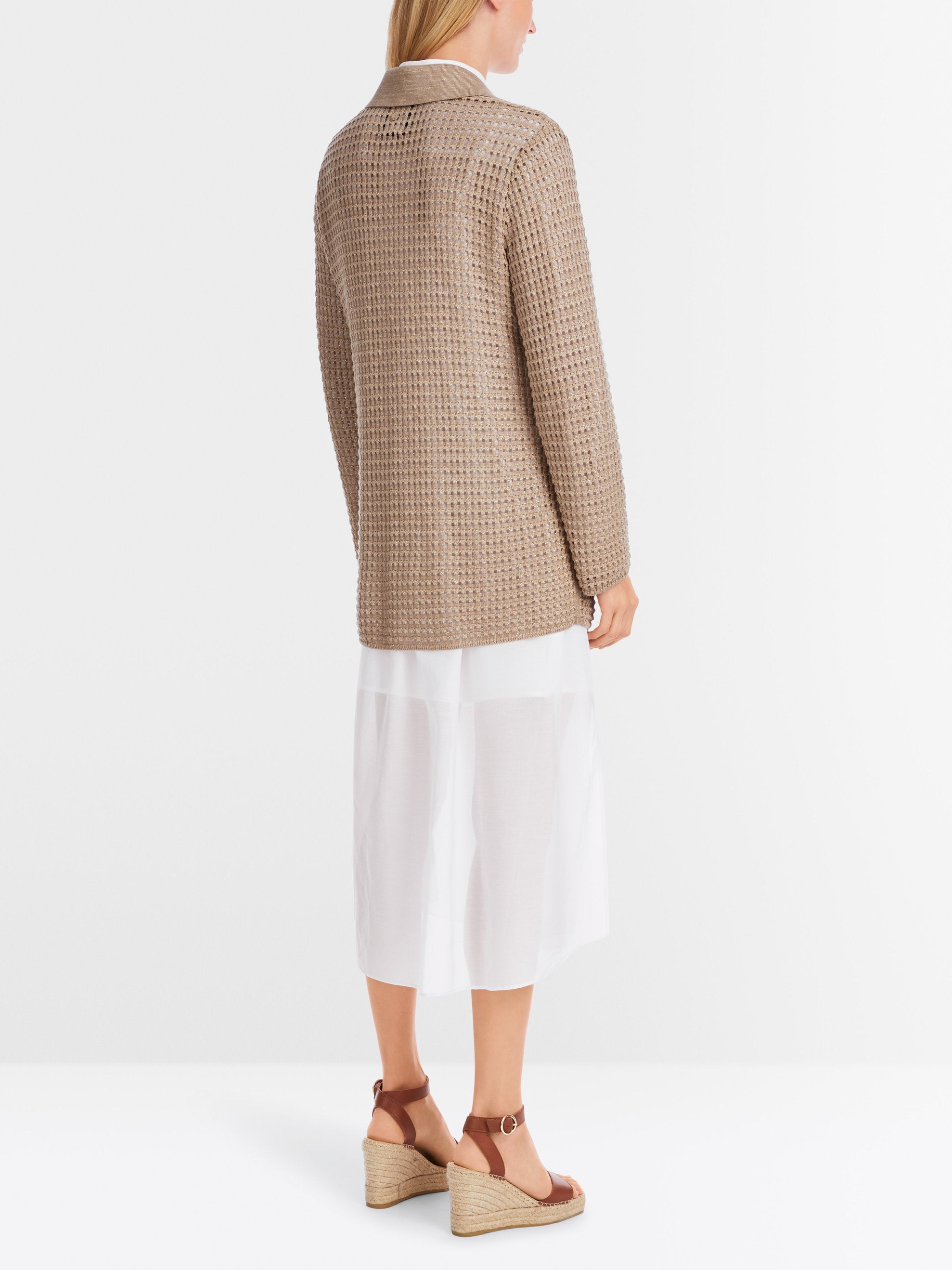 Marc Cain_Rethink Together Knitted Cardigan_YC 39.17 M25_608_03