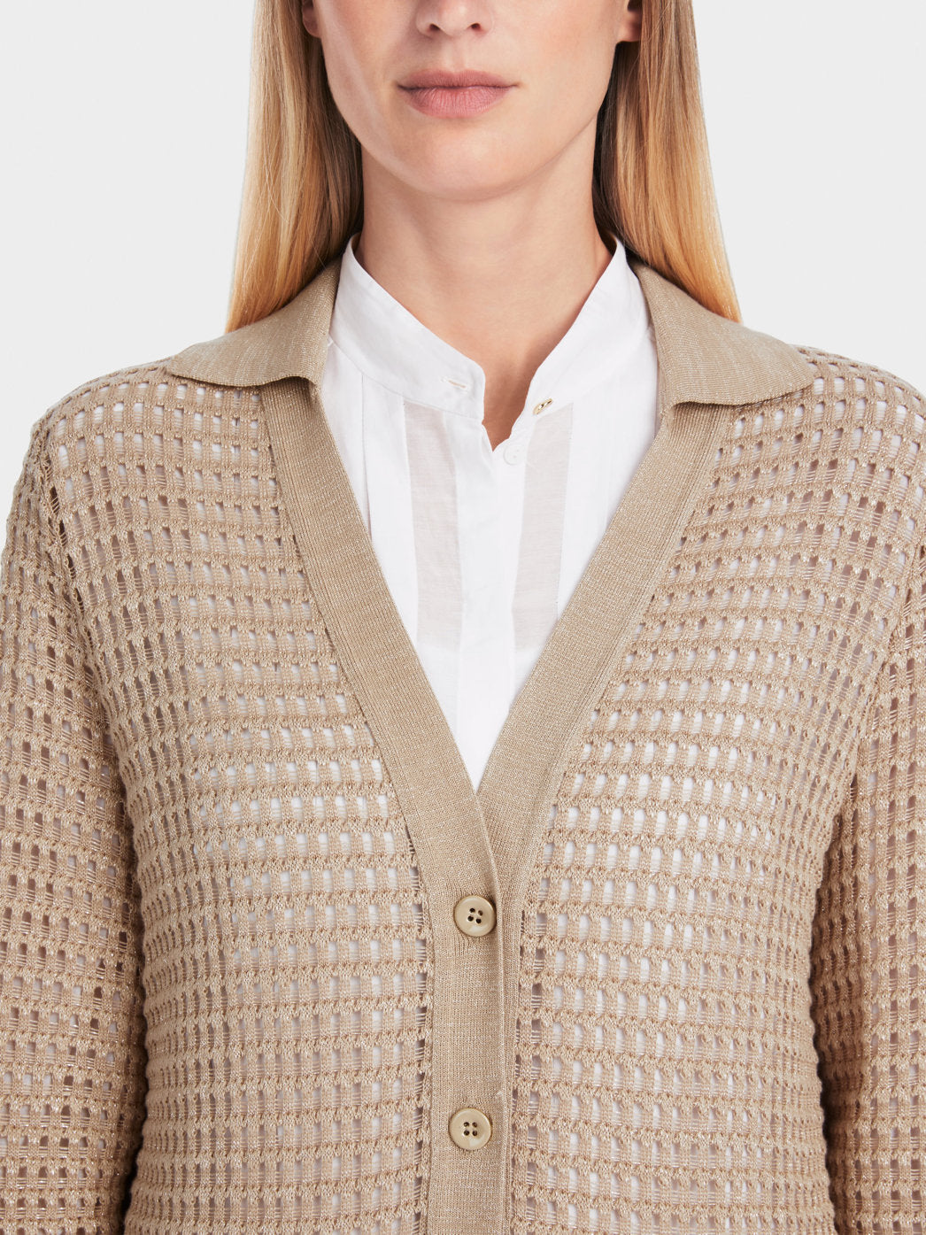 Marc Cain_Rethink Together Knitted Cardigan_YC 39.17 M25_608_05