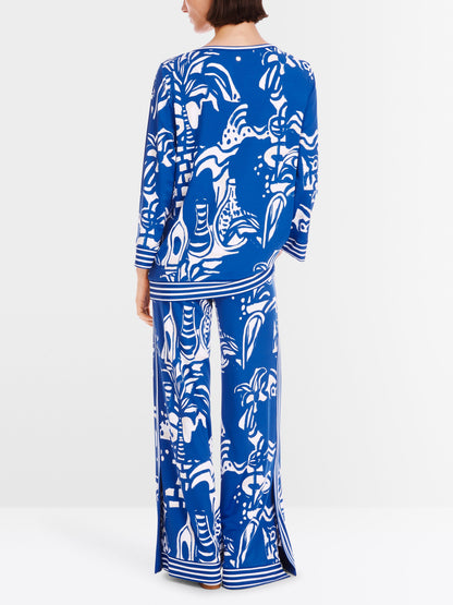 Marc Cain_Slip-On Blouse with Pearls_YC 55.05 J32_366_03