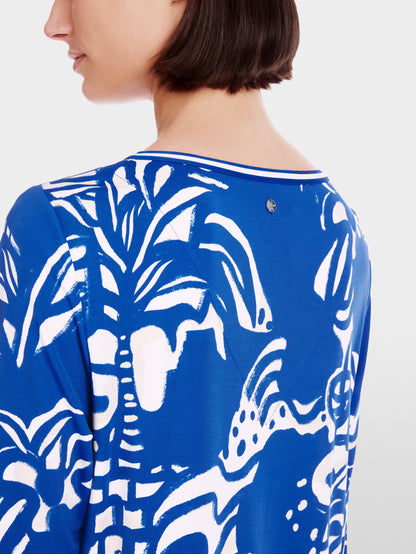 Marc Cain_Slip-On Blouse with Pearls_YC 55.05 J32_366_05