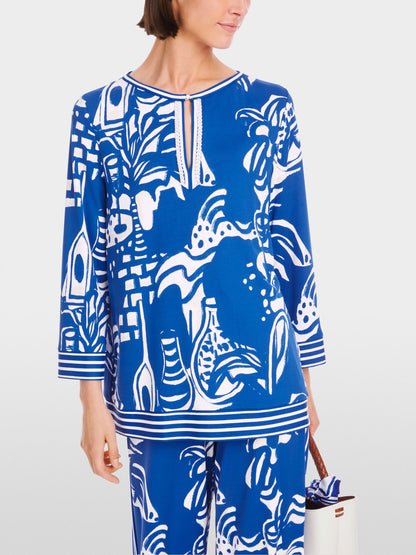 Marc Cain_Slip-On Blouse with Pearls_YC 55.05 J32_366_06