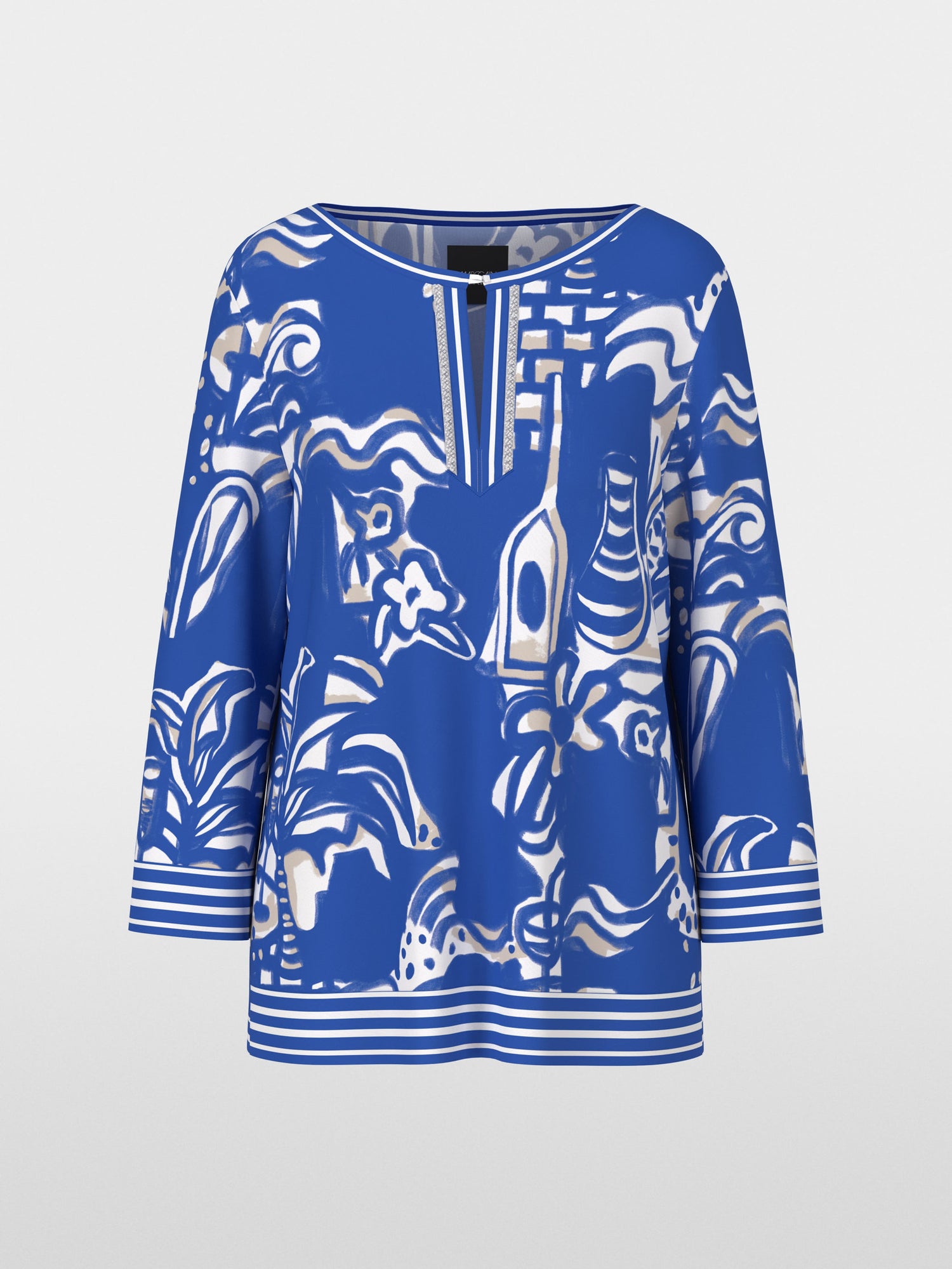 Marc Cain_Slip-On Blouse with Pearls_YC 55.05 J32_366_07