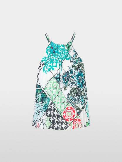 Marc Cain_Pleated Top with Print_YC 61.13 W76_504_06