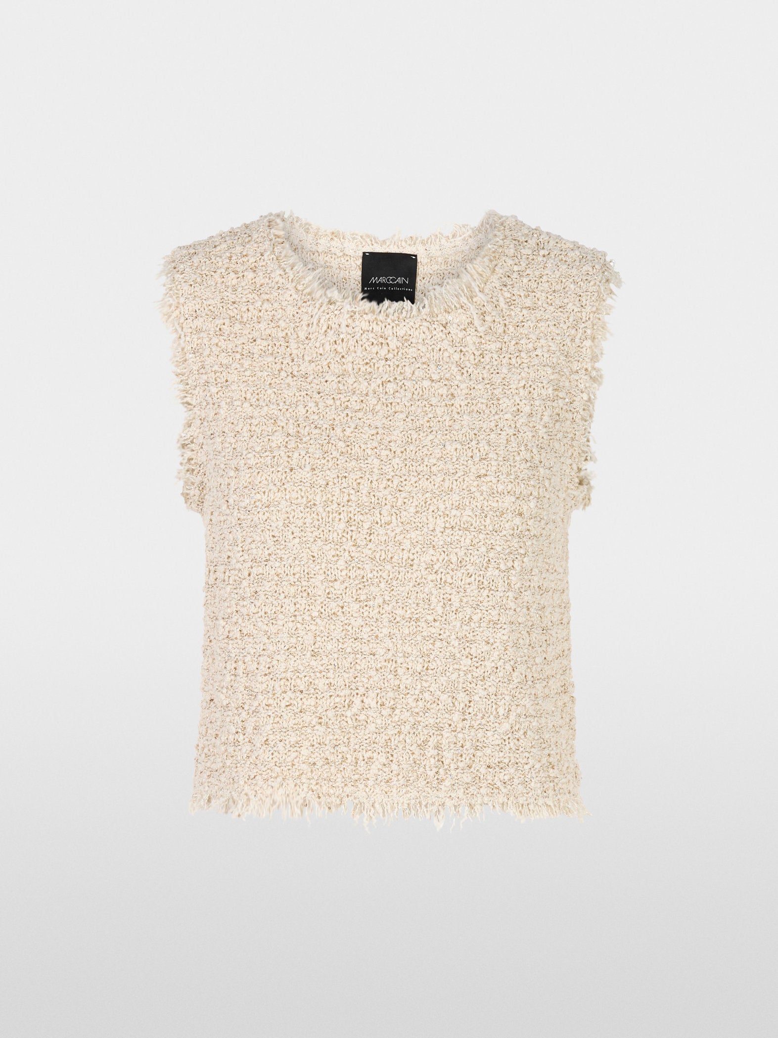 Marc Cain_Knitted in Germany Sleeveless Knit Top_YC 61.24 M18_608_05