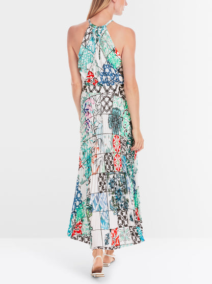 Marc Cain_Pleated Midi Skirt with Print_YC 71.29 W76_504_02