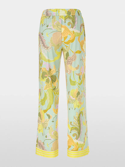 Marc Cain_Printed ÔRethink TogetherÕ Trousers_YC 81.56 J38_423_06