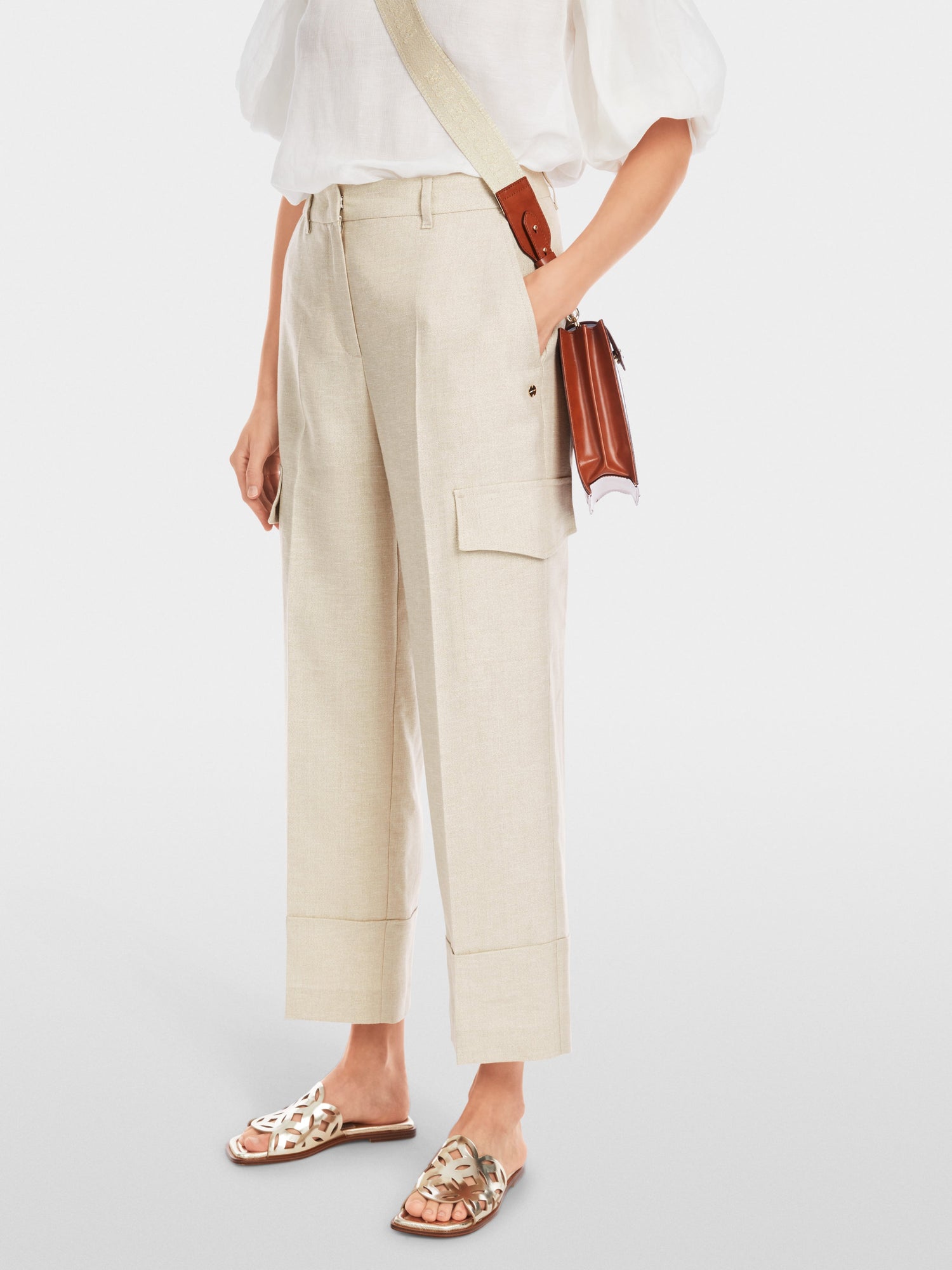 Marc Cain_Wukari High-Waist Trousers_YC 81.68 W42_607_05